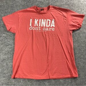 Southern Couture Mens Reddish Orange Short Sleeve‎ Graphic T-Shirt